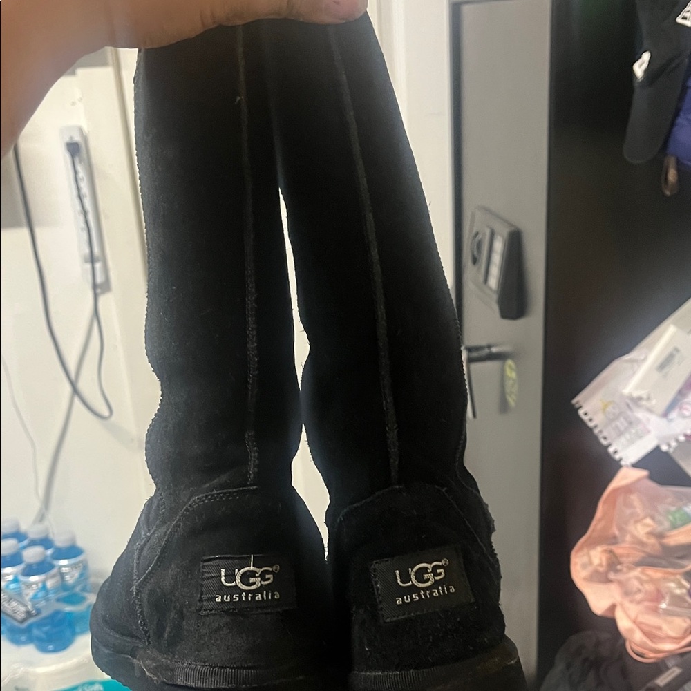 UGG Classic Black Tall Boots